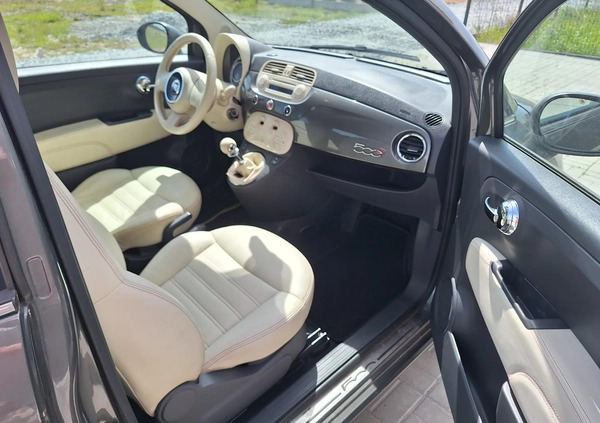 Fiat 500 cena 26900 przebieg: 80390, rok produkcji 2015 z Bardo małe 497